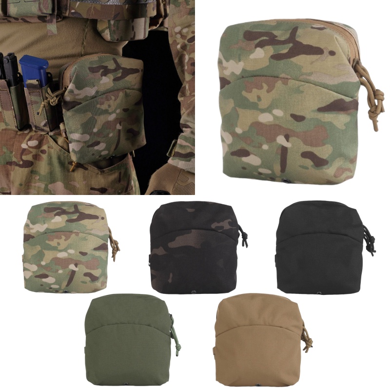 Hunting And Outdoor Stores - 弾性ロープ固定付きユニバーサル収納バッグ,小型屋外機器,多機能モールシステム,収納に使用可能,6x5