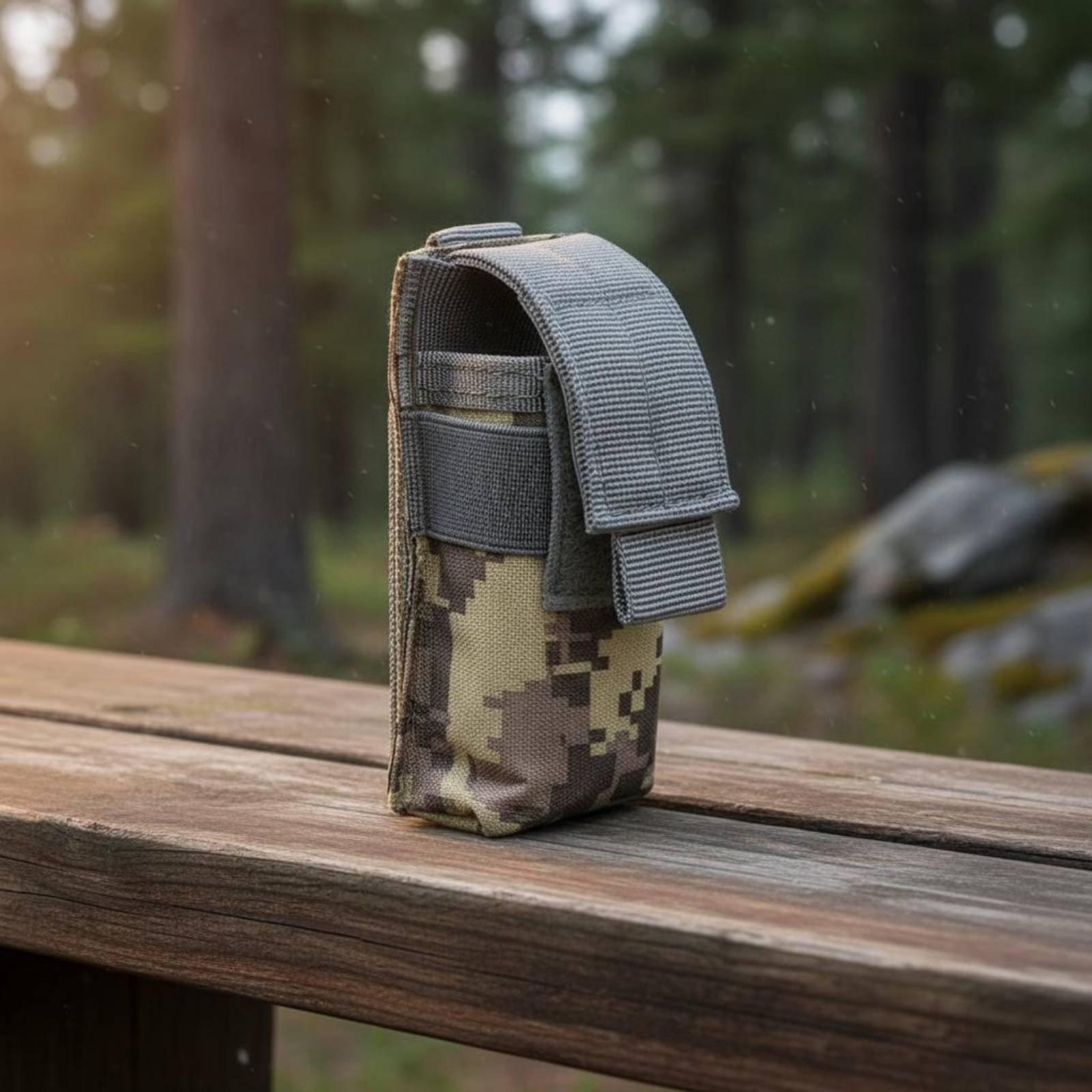 Outdoor Hunting Tools - ナイロン製アウトドアウエストポーチツールオーガナイザー、ベルトストラップ付き、アーマーベストアクセサリー、ハンティング用