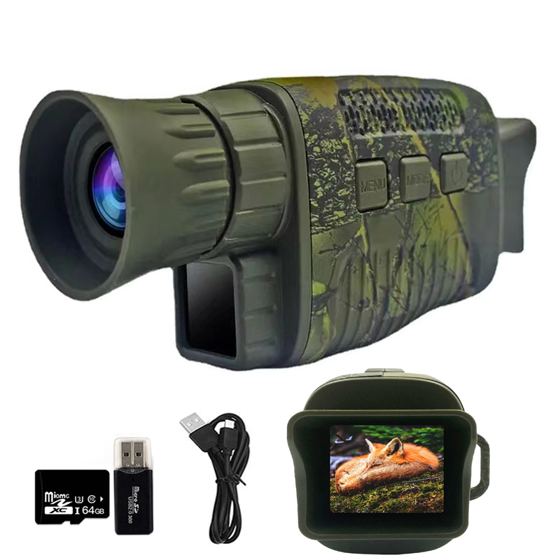Outdoor Hunting Images - キャンプ非サーマルイメージャ赤外線ナイトビジョンデバイス HD サーマルカメラデジタル単眼望遠鏡屋外狩猟用