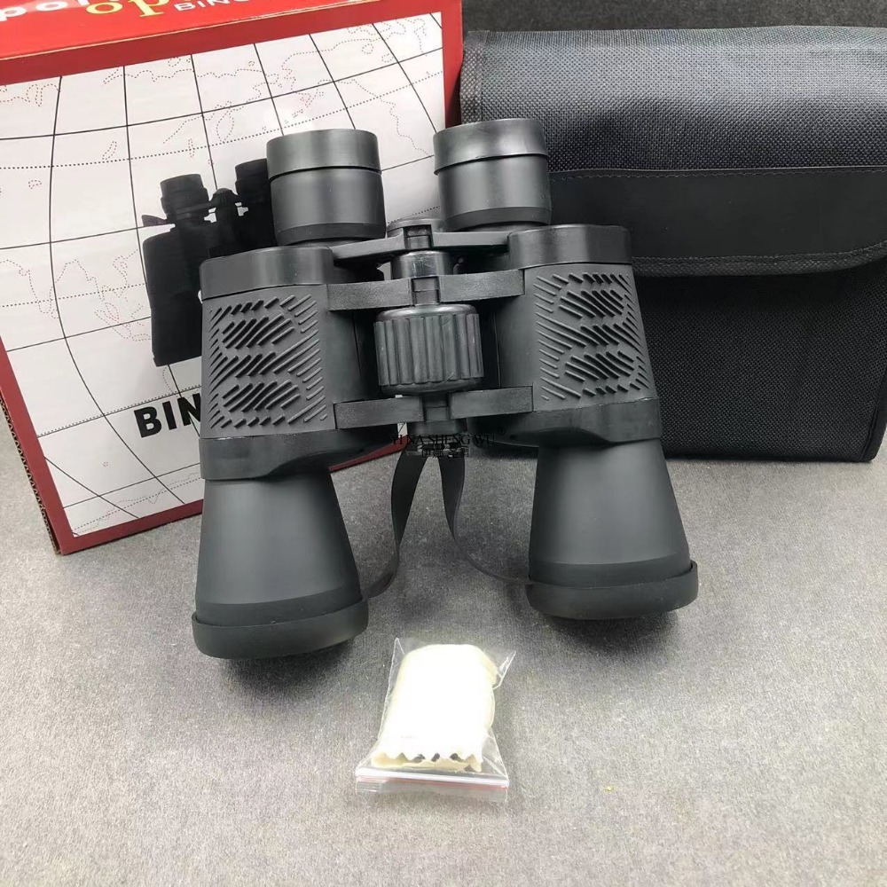 Outdoor Hunting Events - 50x50 赤色コーティング双眼鏡 アウトドア用デュアルチューブ望遠鏡 キャンプ、コンサート、ハイキング、バードウォッチング、狩猟、旅行、イベント用