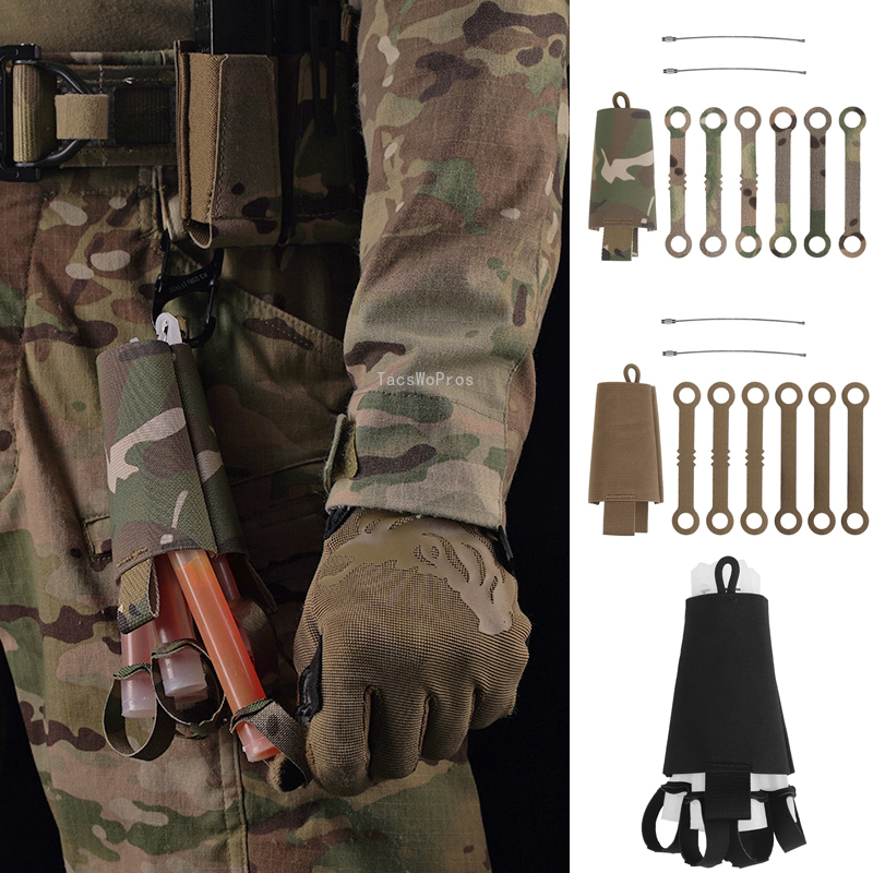 タクティカルグロースティック収納ポーチ、蛍光スティックバッグ - Hunting And Outdoor Stores のレビューと価格