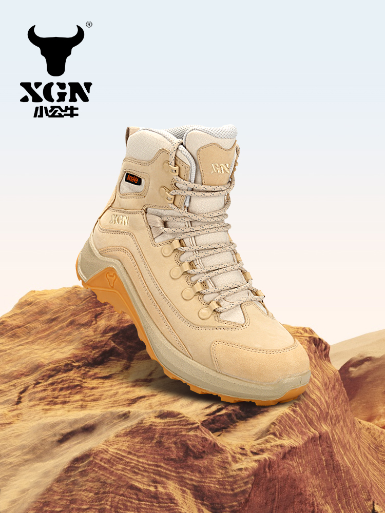 XGN 牛革屋外ハイキングシューズ男性イベント防水女性トレッ - Outdoor Hunting Events のレビューと価格