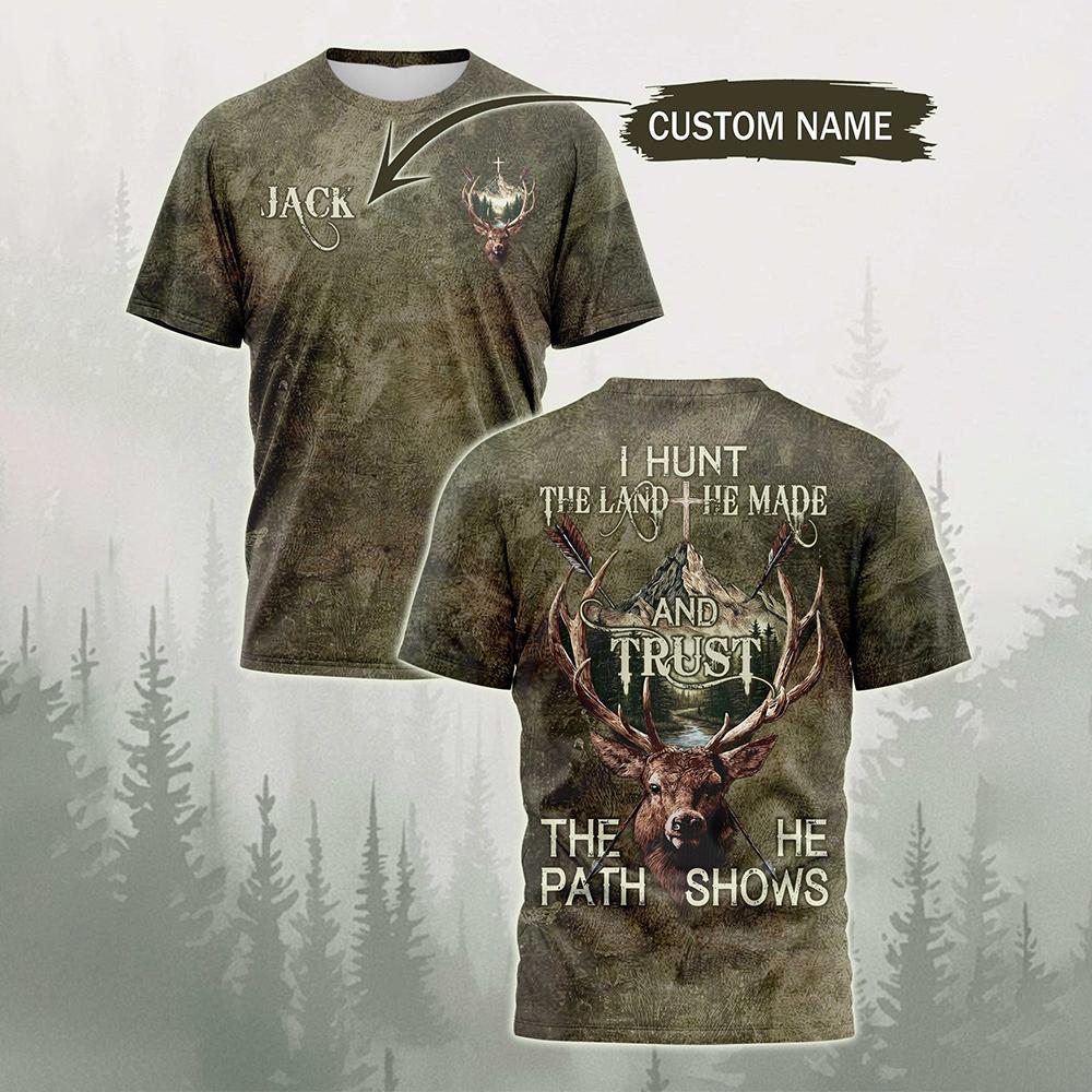 屋外狩猟森林アニマルプリント Tシャツ夏キャンプ釣り速乾半袖 - Outdoor Hunting Names のレビューと価格