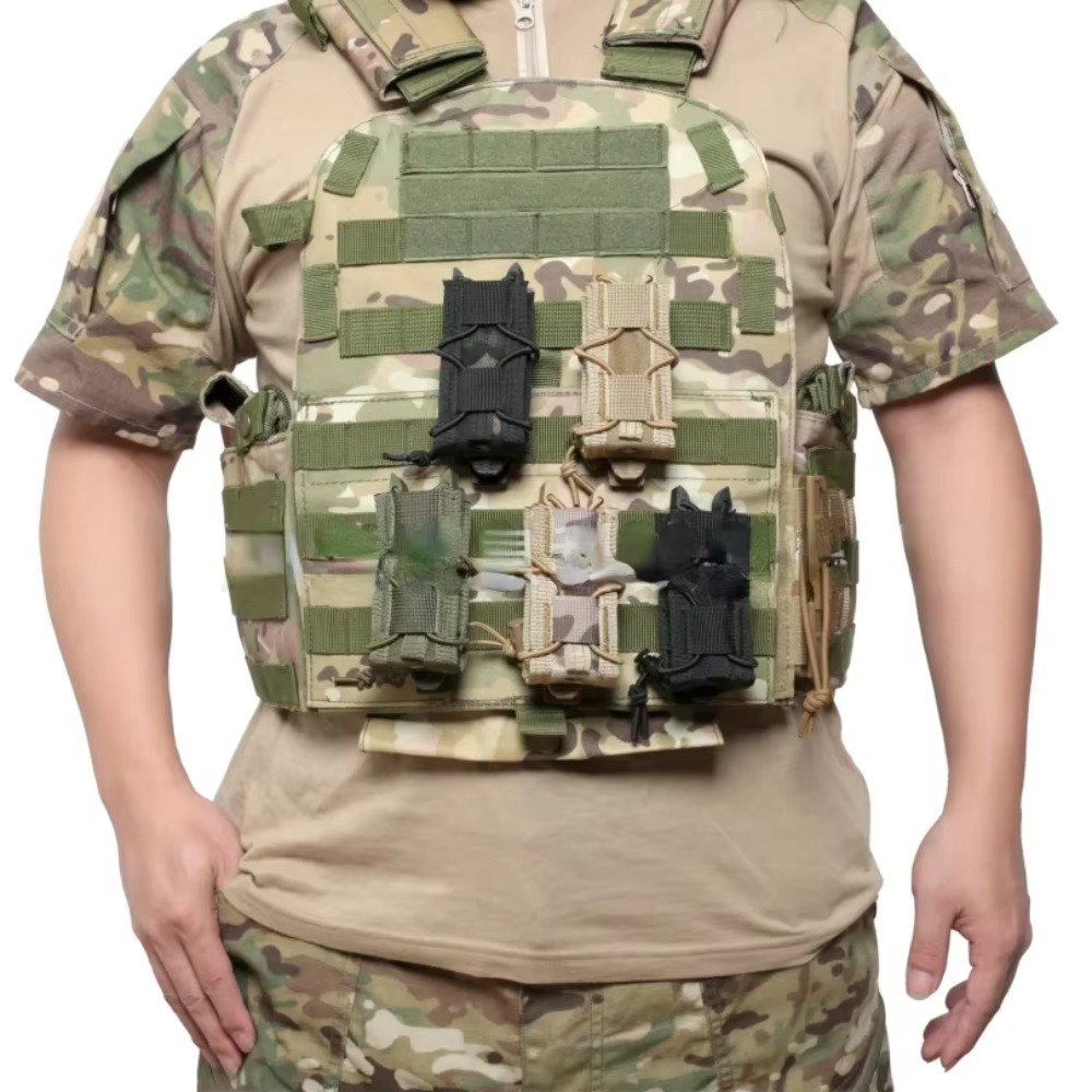 戦術マガジンポーチ 9MM ピストルマグバッグ MOLLE  - Outdoor Hunting Gear Storage のレビューと価格