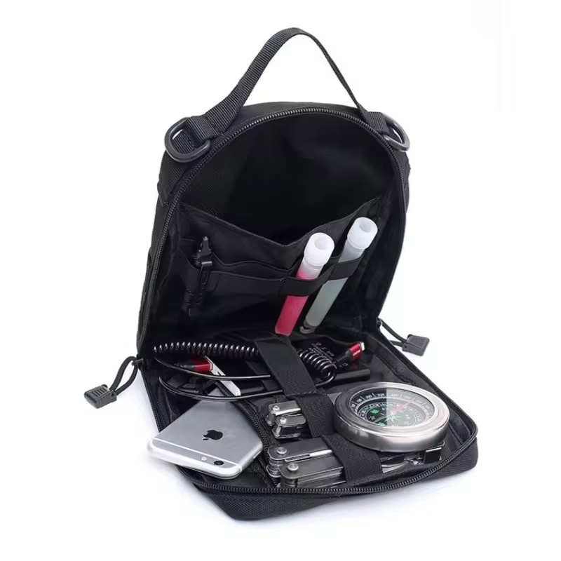 戦術的なアウトドア医療ギアバッグ（MOLLEストラップ付き） - Outdoor Hunting Gear Storage のレビューと価格