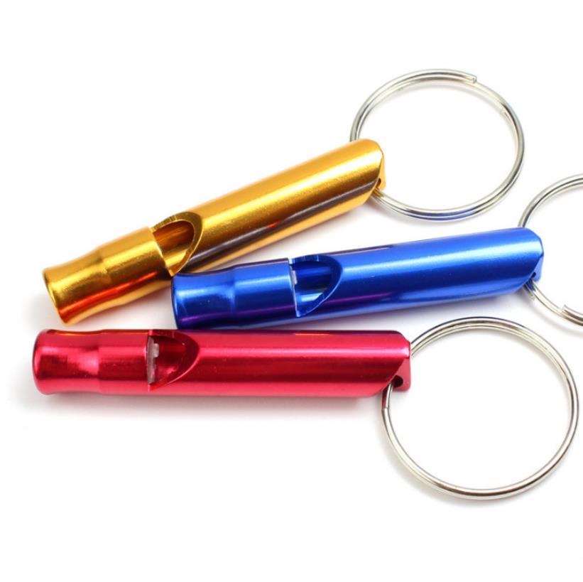 1000 個アルミ合金ホイッスルキーリングキーホルダーミニ屋 - Outdoor Hunting Events のレビューと価格