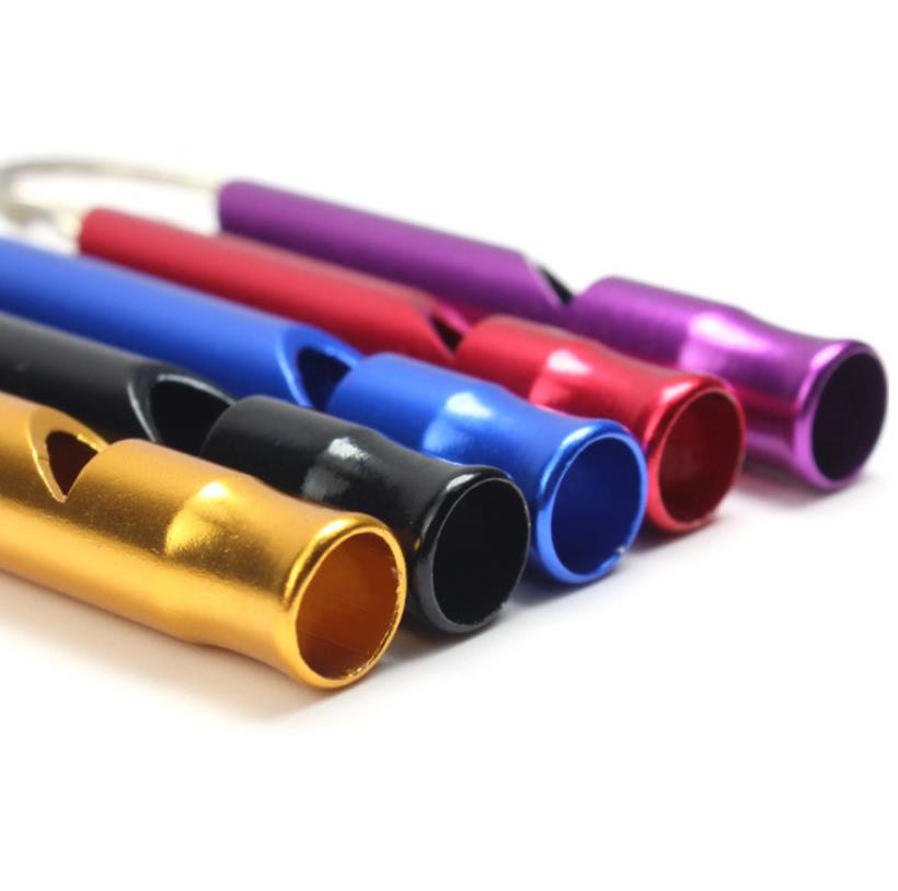 1000 個アルミ合金ホイッスルキーリングキーホルダーミニ屋 - Outdoor Hunting Events のレビューと価格