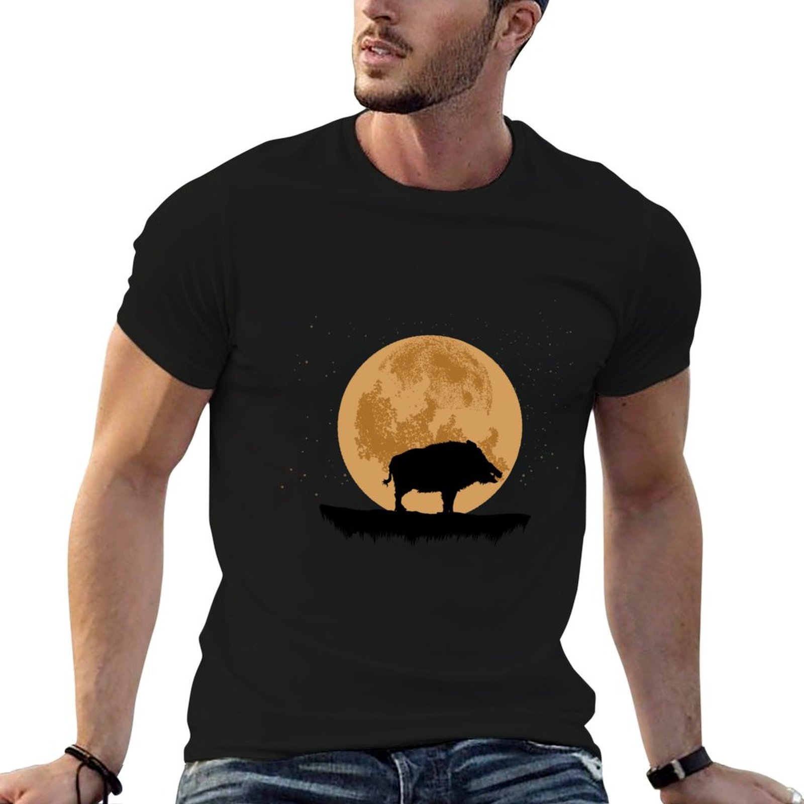 イノシシ狩猟イノシシイノシシ毛牛 Tシャツ tシャツパーソナ - Wildman Hunting & Outdoor Polokwane のレビューと価格