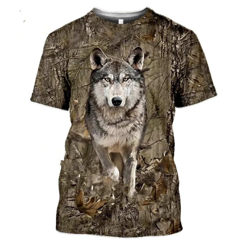 2026 迷彩狩猟動物イノシシ 3d Tシャツ夏カジュアルメ - Wildman Hunting & Outdoor Polokwane のレビューと価格