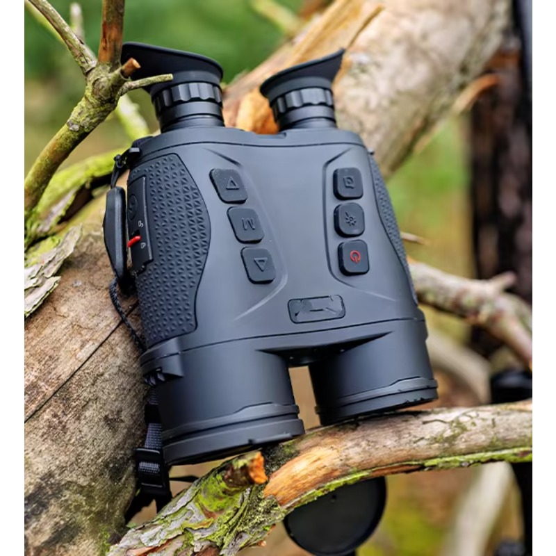 サーマルイメージング双眼鏡 温度感知機能付き距離計搭載 アウ - Outdoor Hunting Images のレビューと価格