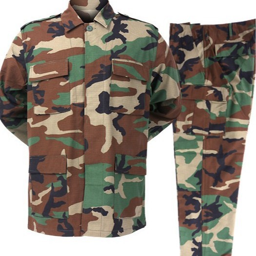 メンズBDU迷彩柄2ピースセット タクティカルトレーニングス - Hunting Outdoors のレビューと価格